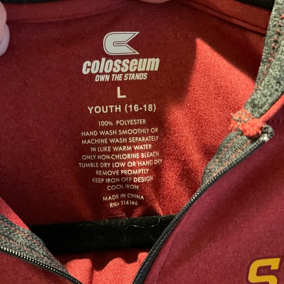 Nike 1/4  Zip Iowa State Sports Jacket - Picture 2 of 4